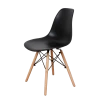 DERSTUHL Комплект стульев пластиковых 4 шт Wood Eames