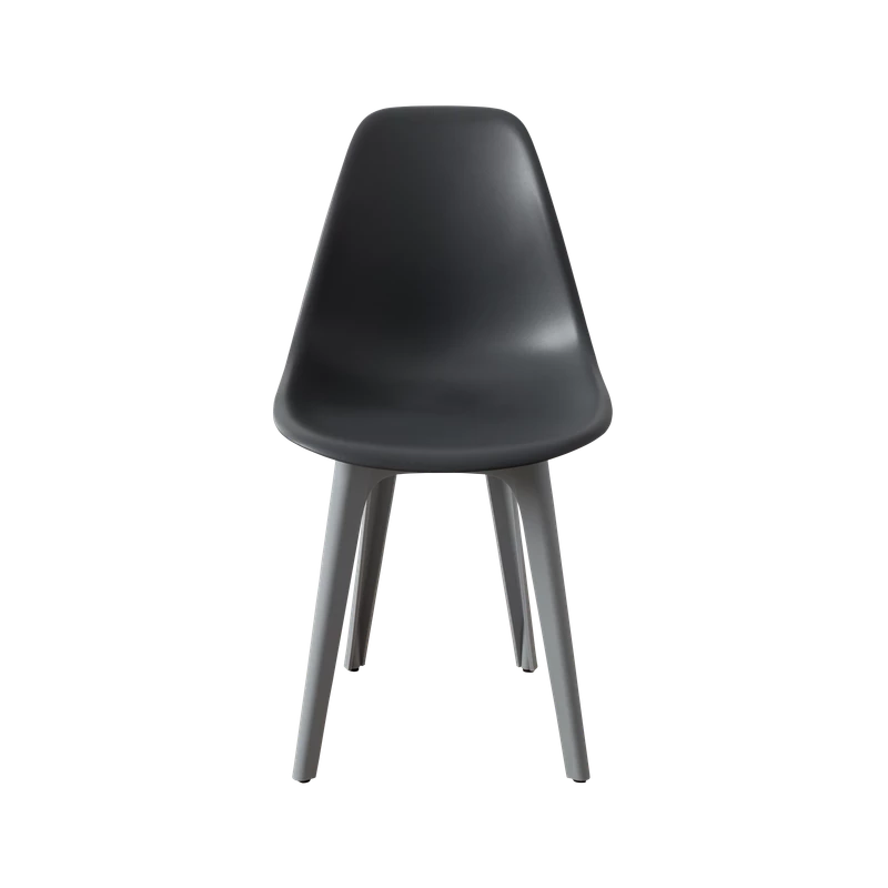 DERSTUHL Стул пластиковый Plast Grey Eames (изображение №3)