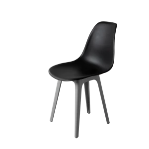 DERSTUHL Комплект стульев пластиковых 2 шт Plast Grey Eames