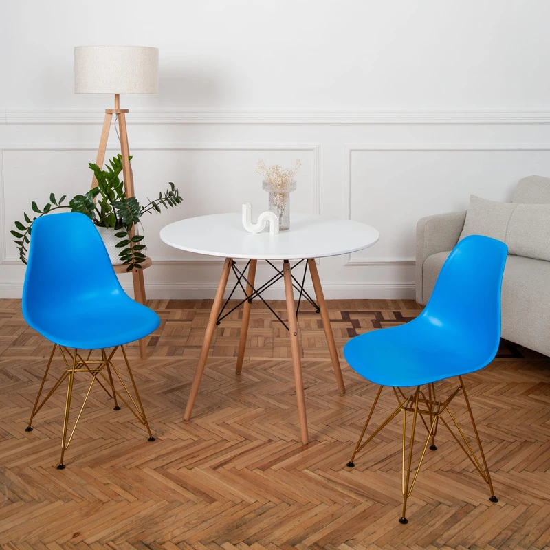DERSTUHL Комплект стульев пластиковых 2 шт Gold Eames (изображение №2)