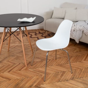 Второе фото. DERSTUHL Стул пластиковый Elegant Chrom Eames