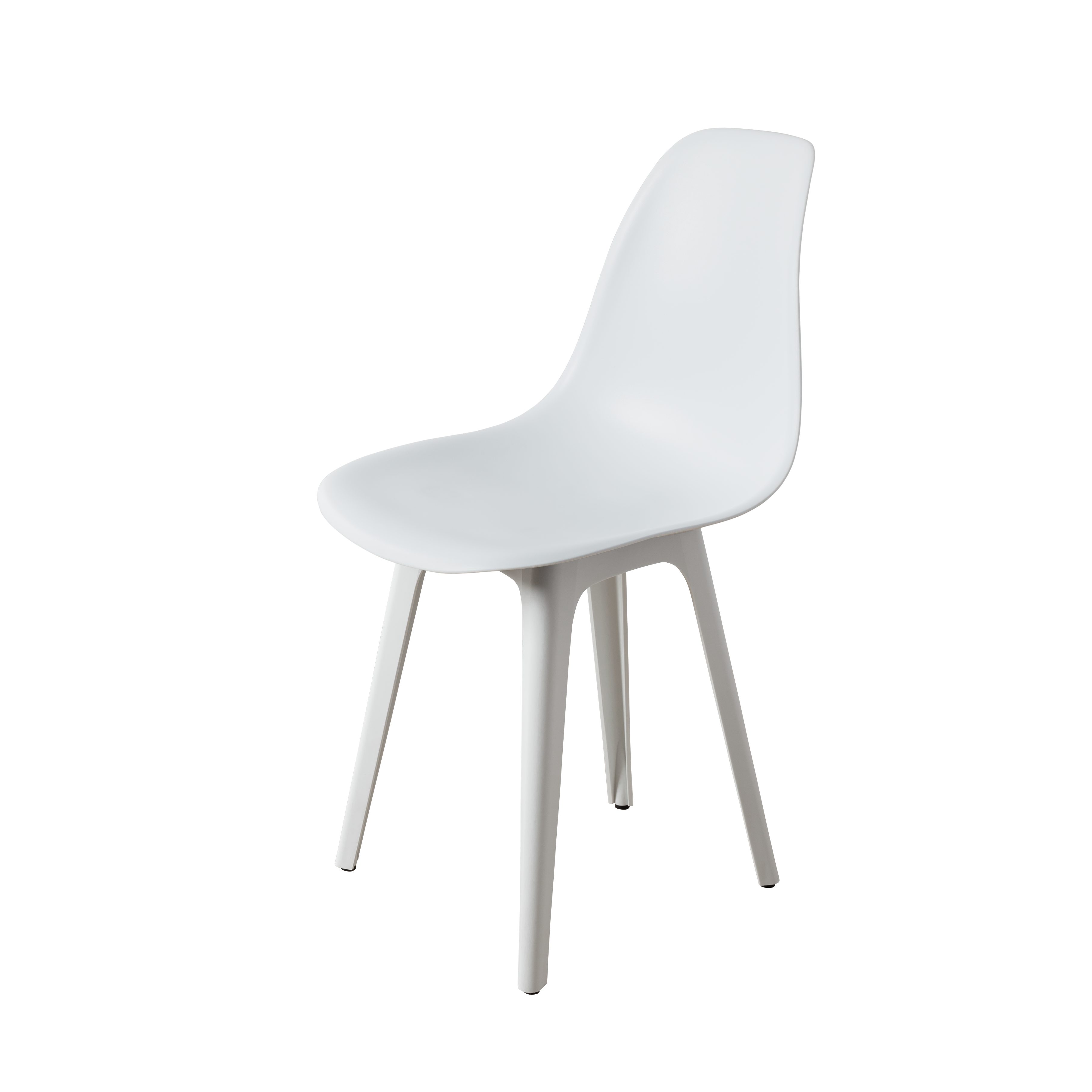DERSTUHL Стул пластиковый Plast White Eames