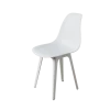 DERSTUHL Комплект стульев пластиковых 2 шт Plast White Eames