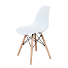 DERSTUHL Стул пластиковый Wood Eames