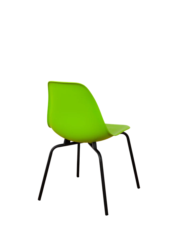 DERSTUHL Комплект стульев пластиковых 2 шт Elegant Black Eames (изображение №5)