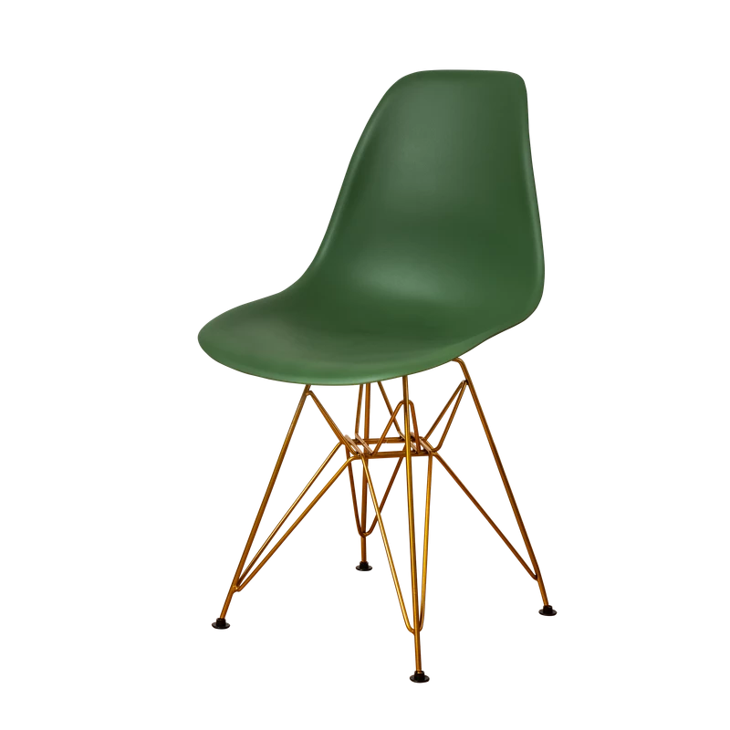 DERSTUHL Комплект стульев пластиковых 2 шт Gold Eames (изображение №1)
