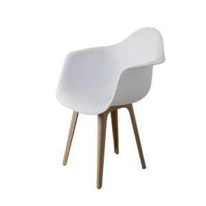 DERSTUHL Стул-кресло из пластика Plast Dark Beige Eames