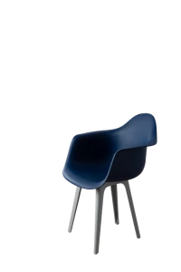 DERSTUHL Стул-кресло из пластика Plast Grey Eames
