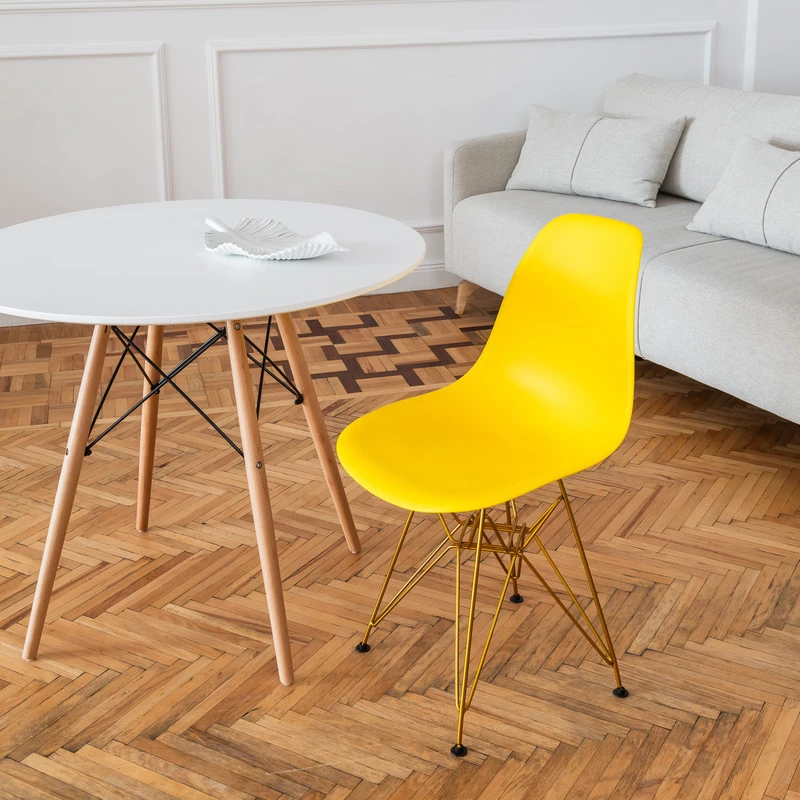 DERSTUHL Комплект стульев пластиковых 2 шт Gold Eames (изображение №6)
