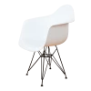 DERSTUHL Комплект стульев пластиковых 4 шт Black Eames