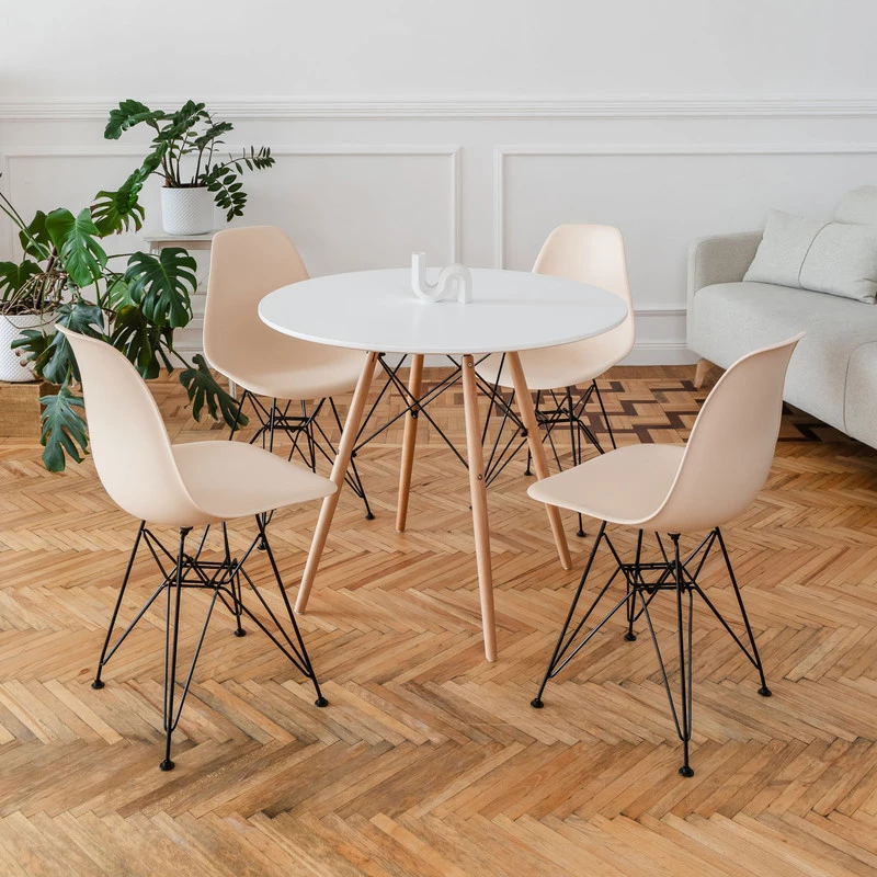 DERSTUHL Комплект стульев пластиковых 2 шт Black Eames (изображение №2)