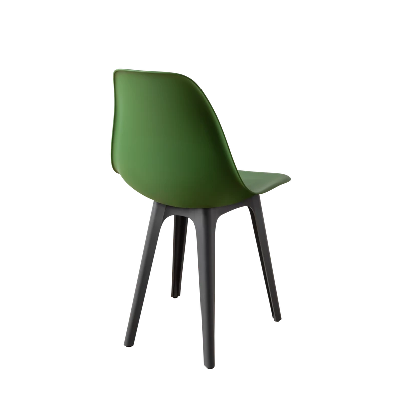 DERSTUHL Комплект стульев пластиковых 4 шт Plast Dark Grey Eames (изображение №5)