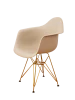 DERSTUHL Комплект стульев пластиковых 4 шт Gold Eames