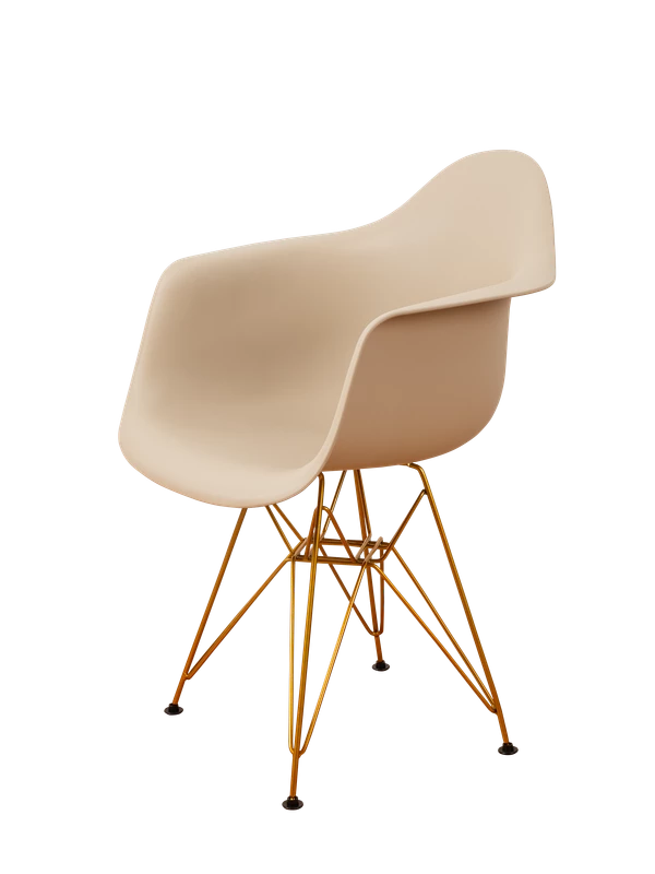 DERSTUHL Стул-кресло из пластика Gold Eames (изображение №1)