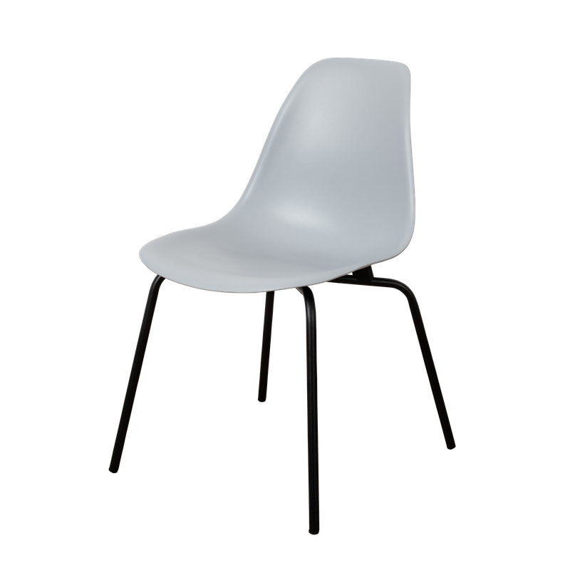 DERSTUHL Стул пластиковый Elegant Black Eames