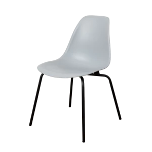 DERSTUHL Комплект стульев пластиковых 4 шт Elegant Black Eames