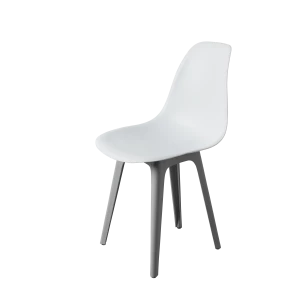 DERSTUHL Комплект стульев пластиковых 2 шт Plast Grey Eames