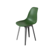 DERSTUHL Комплект стульев пластиковых 4 шт Plast Grey Eames