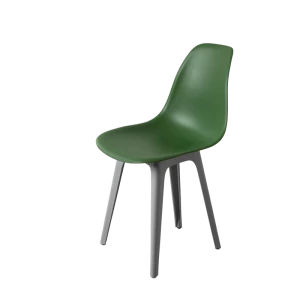 DERSTUHL Комплект стульев пластиковых 2 шт Plast Grey Eames