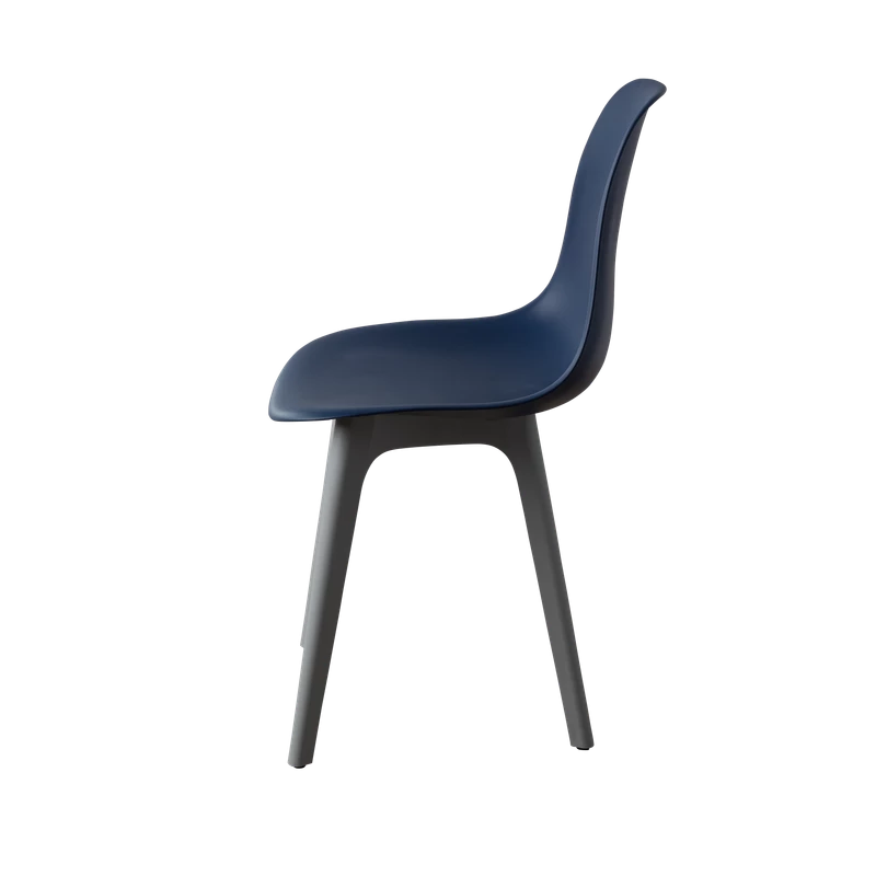 DERSTUHL Комплект стульев пластиковых 4 шт Plast Grey Eames (изображение №4)