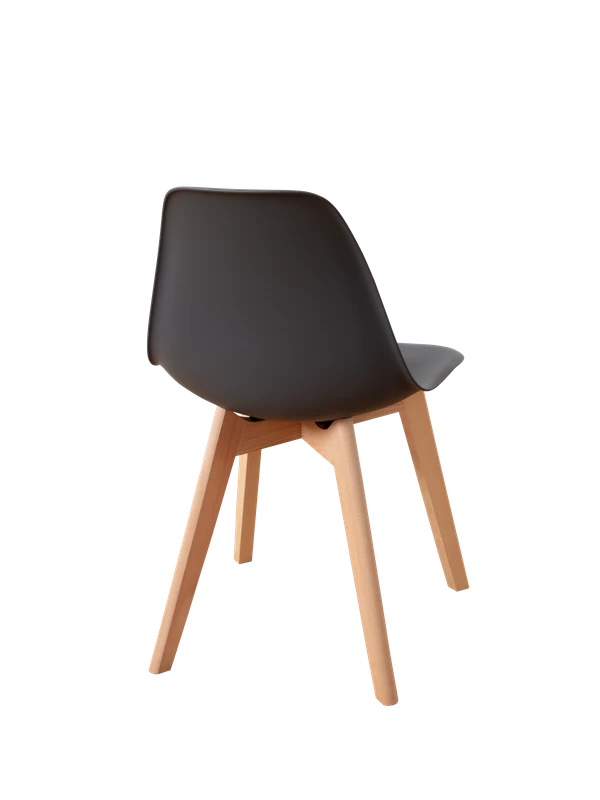 DERSTUHL Комплект стульев пластиковых 2 шт Grand Wood Eames (изображение №5)