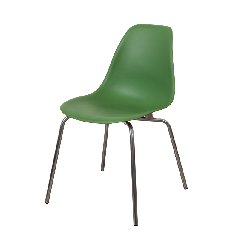 DERSTUHL Стул пластиковый Elegant Chrom Eames