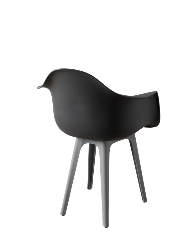 DERSTUHL Стул-кресло из пластика Plast Grey Eames (изображение №5)