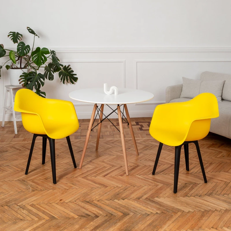 DERSTUHL Комплект стульев пластиковых 2 шт Plast Eames (изображение №2)