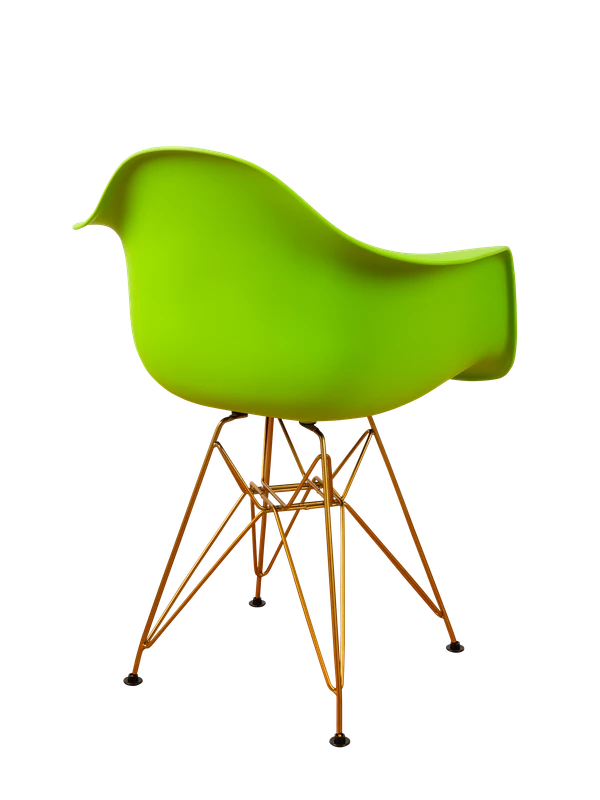 DERSTUHL Комплект стульев пластиковых 2 шт Gold Eames (изображение №5)