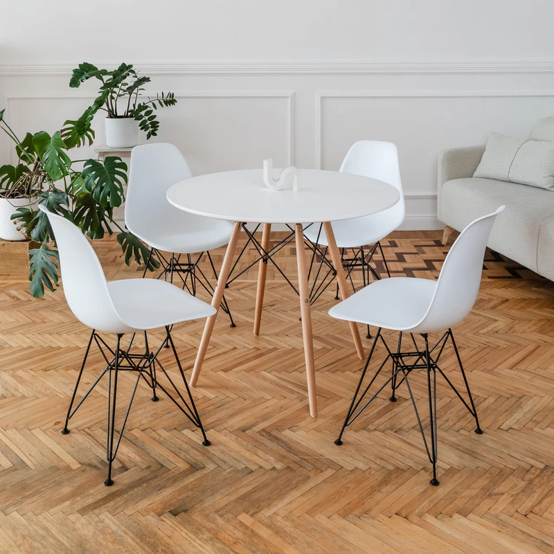 DERSTUHL Комплект стульев пластиковых 2 шт Black Eames (изображение №2)