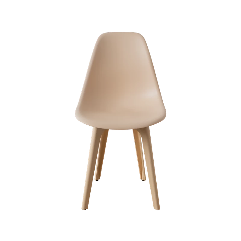 DERSTUHL Стул пластиковый Plast Beige Eames (изображение №3)