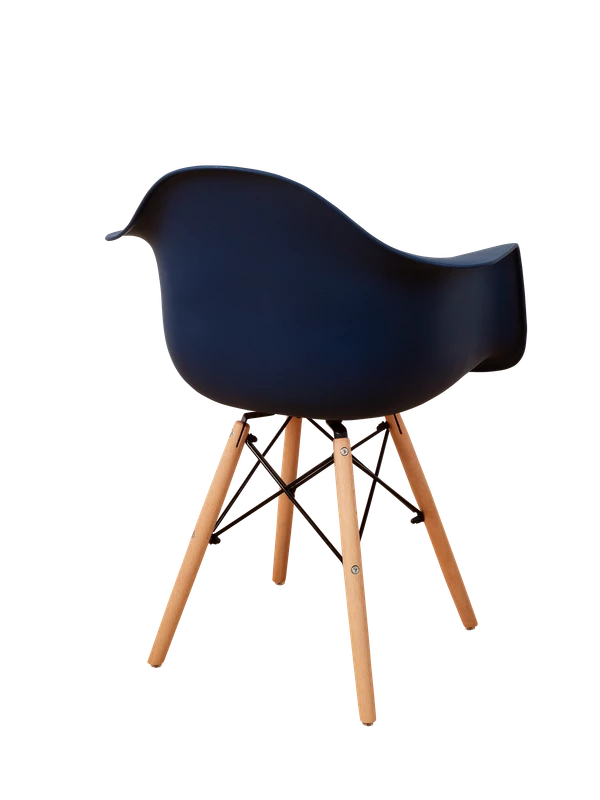 DERSTUHL Комплект стульев пластиковых 2 шт Wood Eames (изображение №5)