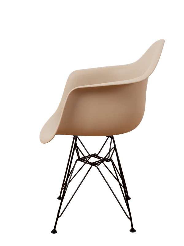 DERSTUHL Комплект стульев пластиковых 4 шт Black Eames (изображение №4)