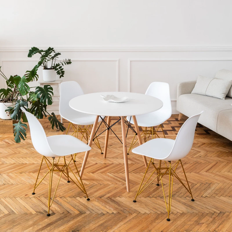 DERSTUHL Комплект стульев пластиковых 2 шт Gold Eames (изображение №2)