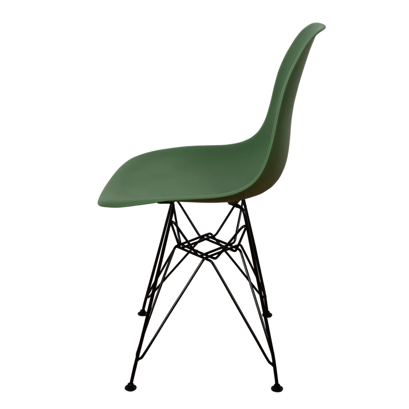 DERSTUHL Комплект стульев пластиковых 2 шт Black Eames (изображение №4)