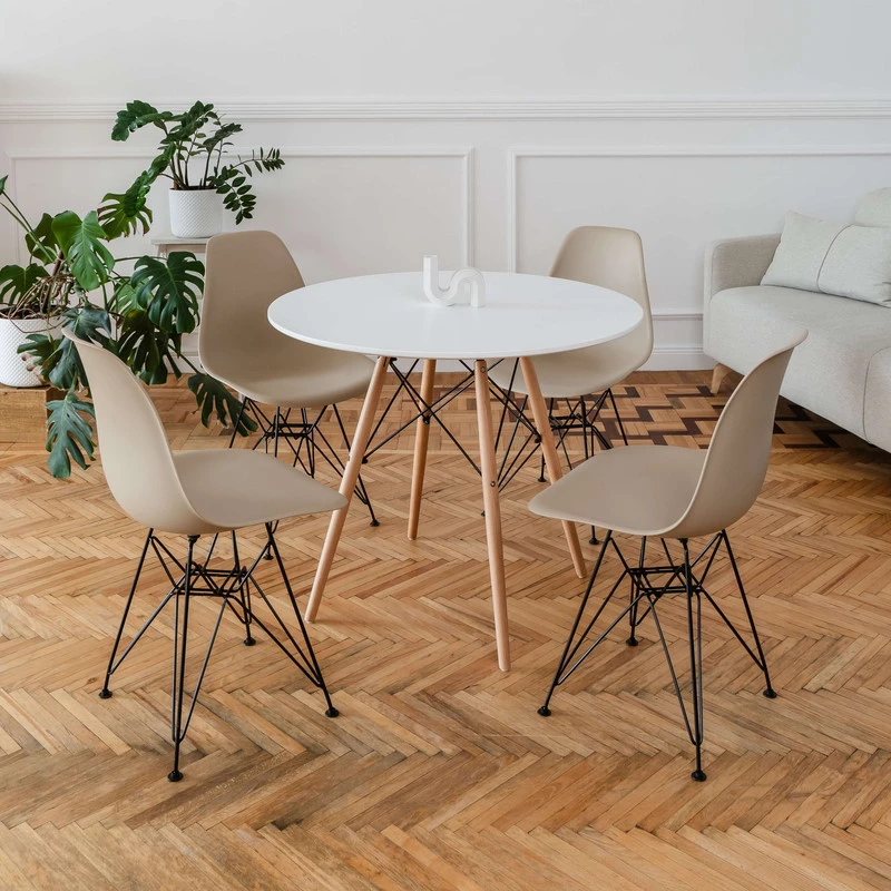 DERSTUHL Комплект стульев пластиковых 2 шт Black Eames (изображение №2)
