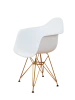 DERSTUHL Комплект стульев пластиковых 2 шт Gold Eames