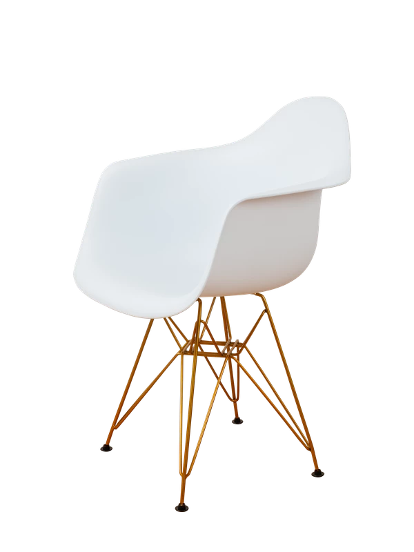 DERSTUHL Комплект стульев пластиковых 2 шт Gold Eames (изображение №1)