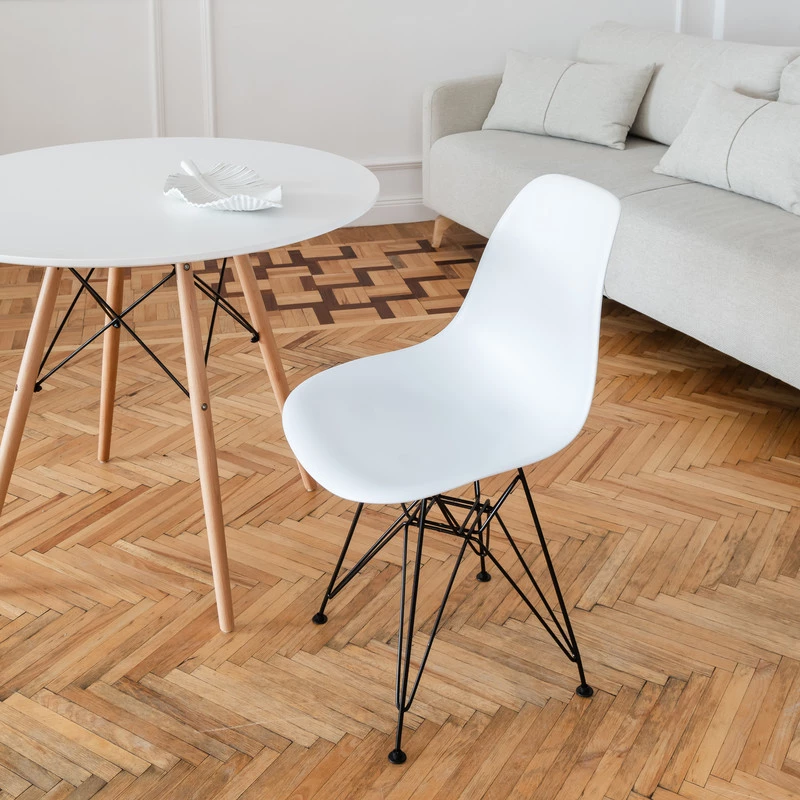DERSTUHL Комплект стульев пластиковых 2 шт Black Eames (изображение №6)