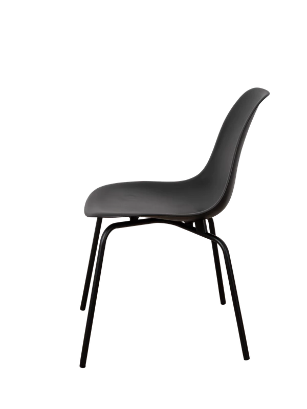 DERSTUHL Комплект стульев пластиковых 2 шт Elegant Black Eames (изображение №4)