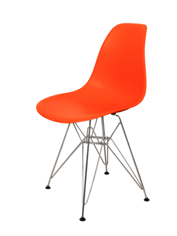 DERSTUHL Комплект стульев пластиковых 2 шт Chrom Eames