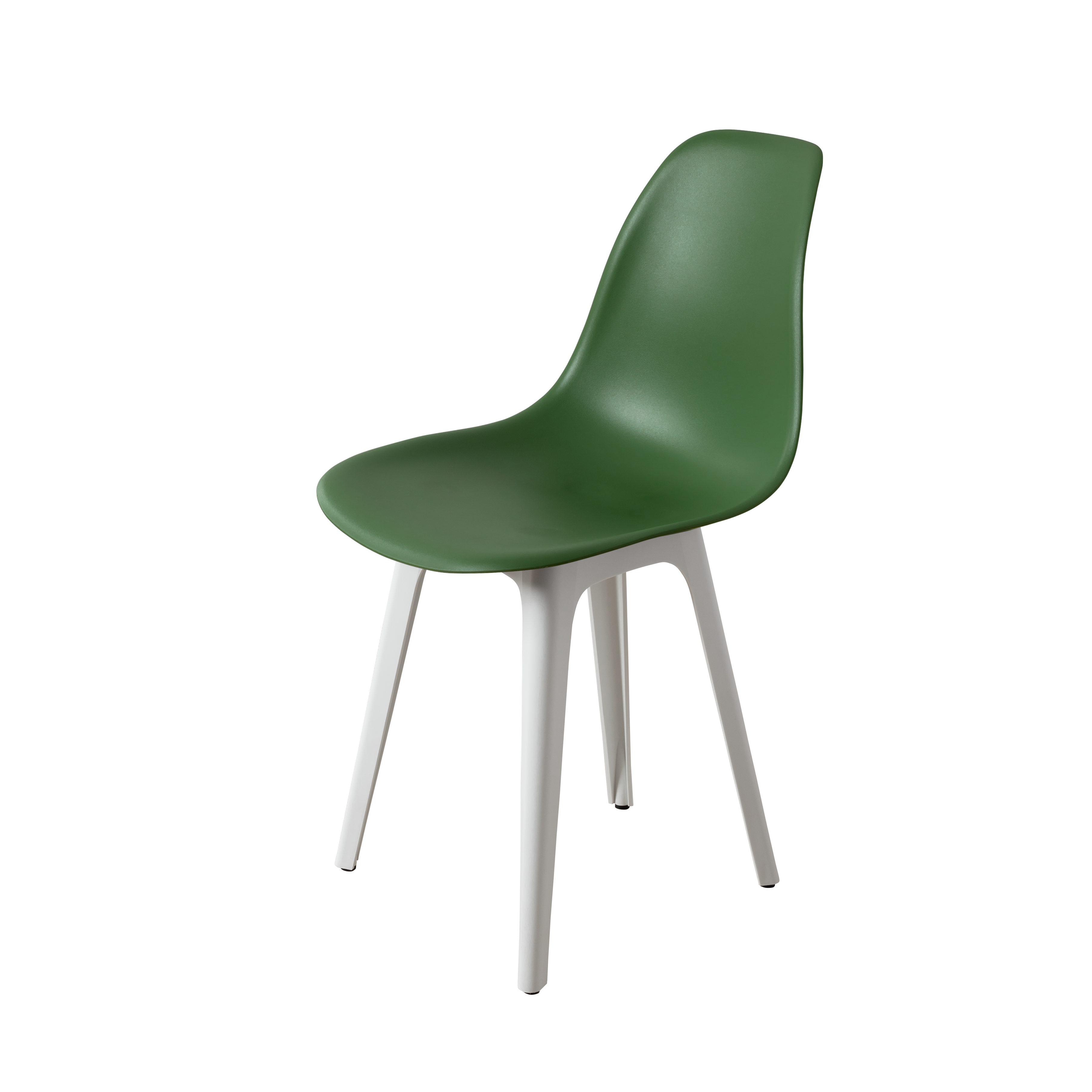 DERSTUHL Стул пластиковый Plast White Eames