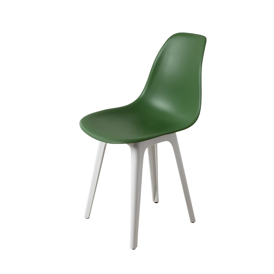 DERSTUHL Стул пластиковый Plast White Eames (изображение №1)