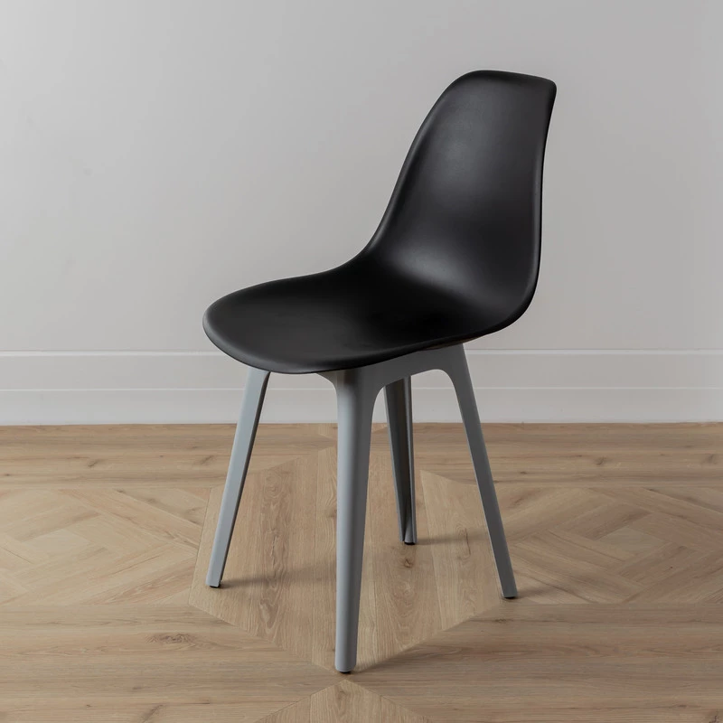 DERSTUHL Комплект стульев пластиковых 4 шт Plast Grey Eames (изображение №6)