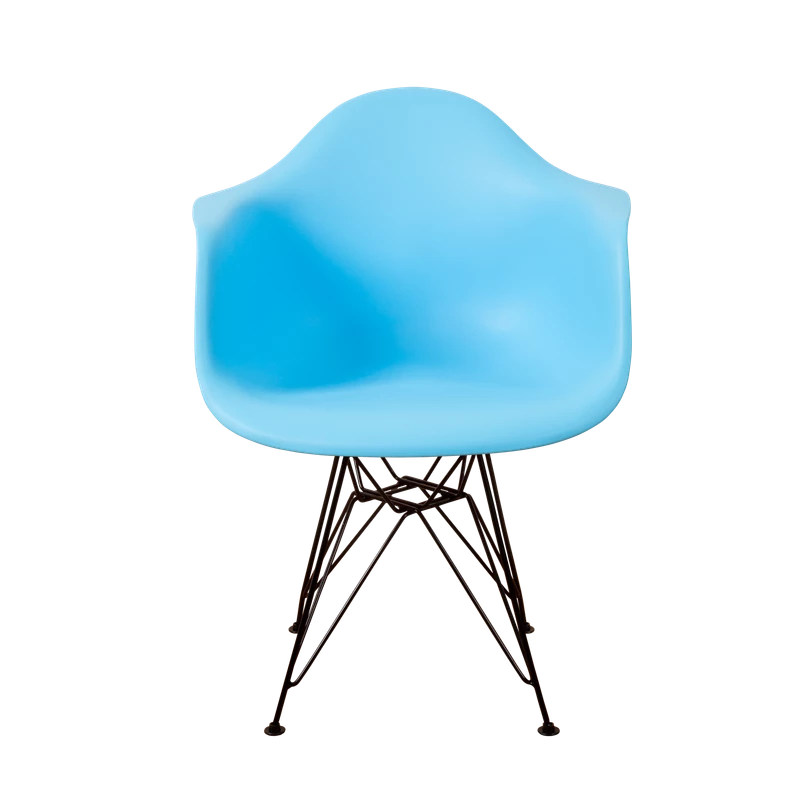 DERSTUHL Стул-кресло из пластика Black Eames (изображение №3)