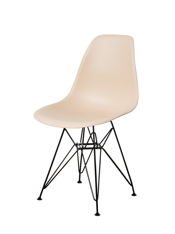DERSTUHL Комплект стульев пластиковых 2 шт Black Eames