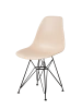 DERSTUHL Комплект стульев пластиковых 4 шт Black Eames
