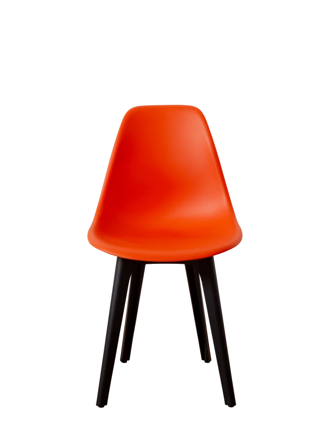 DERSTUHL Комплект стульев пластиковых 4 шт Plast Eames (изображение №3)