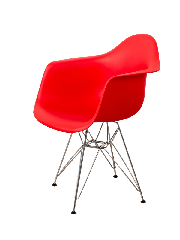 DERSTUHL Комплект стульев пластиковых 2 шт Chrom Eames (изображение №1)