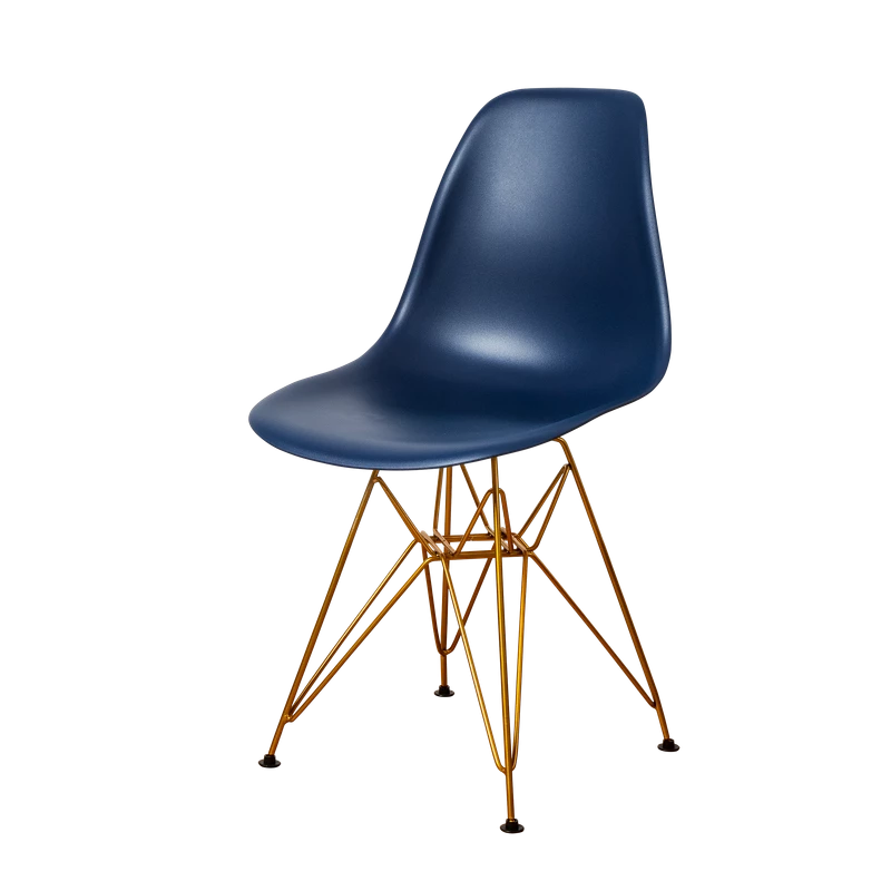 DERSTUHL Комплект стульев пластиковых 4 шт Gold Eames (изображение №1)